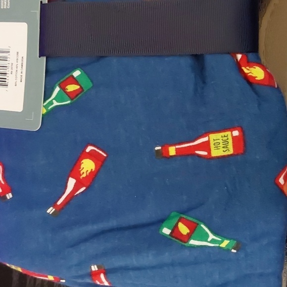 Men's Hot Sauce Print Pajama 2pc Set | Hanes | Small - Picture 4 of 10